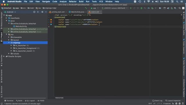 Let's Chat App Tutorial : Create New Project & Connect to Firebase (part 1) смотреть онлайн