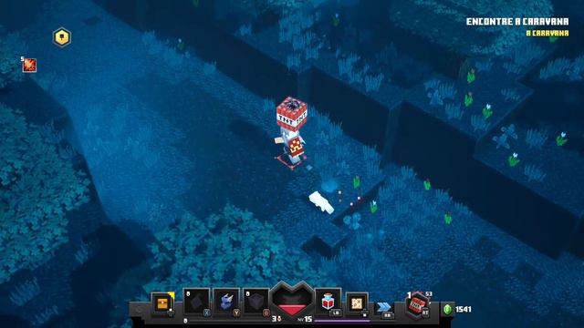 Minecraft Dungeons - Windows 10 - Gameplay - Teste de captura #Radeon HD7750 i3 9100F смотреть онлайн
