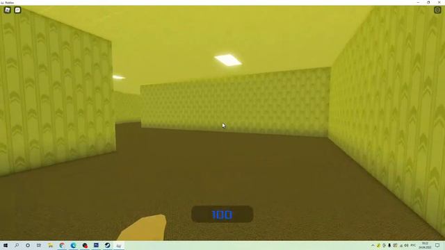 Backrooms в Roblox - убегаем от Екарного бабая смотреть онлайн