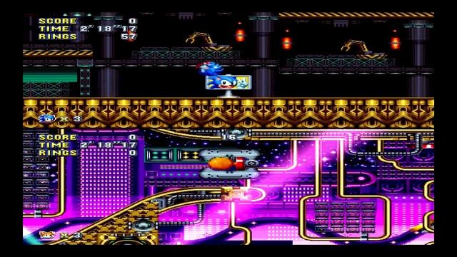 играем в режим соревнования с другом в Sonic Mania! смотреть онлайн