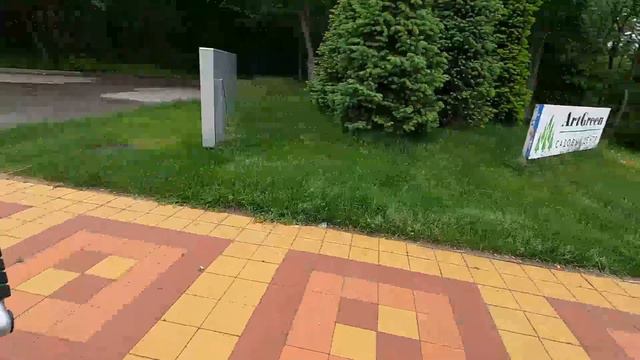 Собаки любят велосипедистов. Собака-вертяка.