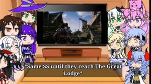 Genshin Impact reacts to Kratos vs Zeus and 7 other Videos |Genshin Impact reacts to Gow Ragnarok 4