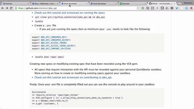 Getting started with QuickBooks Online webhooks смотреть онлайн