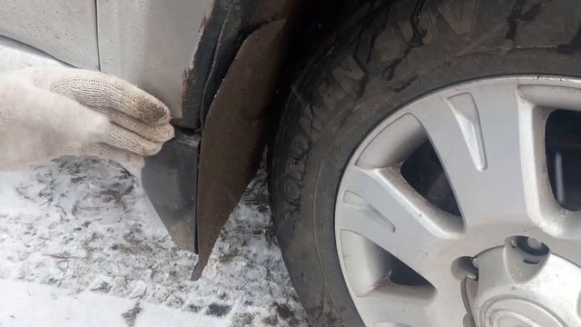 Доработка брызговиков