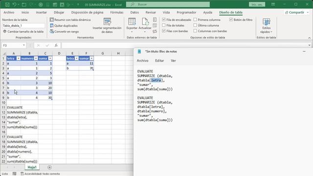 05 DAX Excel : función SUMMARIZE смотреть онлайн