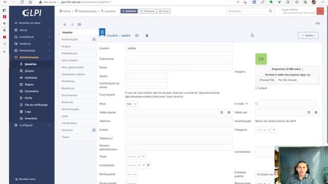 Como integrar o Zabbix com o GLPI para gestão de problemas - 067 смотреть онлайн