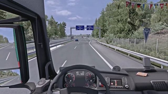 ETS2 1.39 ProMods 2.51 MAN TGX E6 Linz - Berlin смотреть онлайн