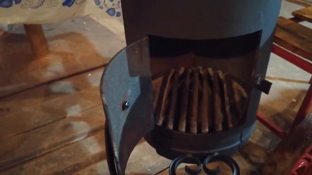 Мангал из газового баллона. смотреть онлайн