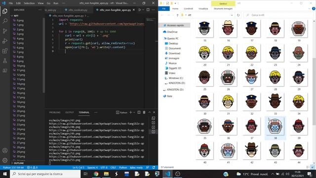 Download Non-Fungible Apes with python and requests смотреть онлайн
