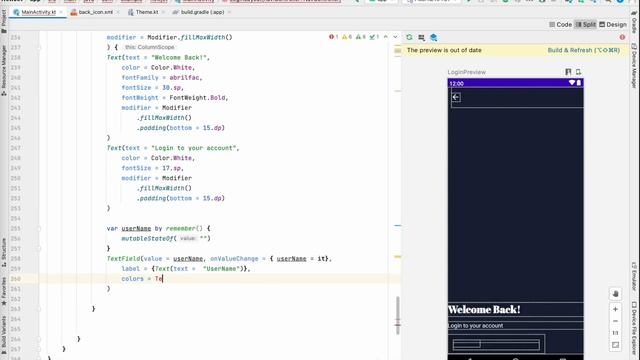 Onboarding Screen In Jetpack Compose Part - 3 , Login Screen Layout. смотреть онлайн