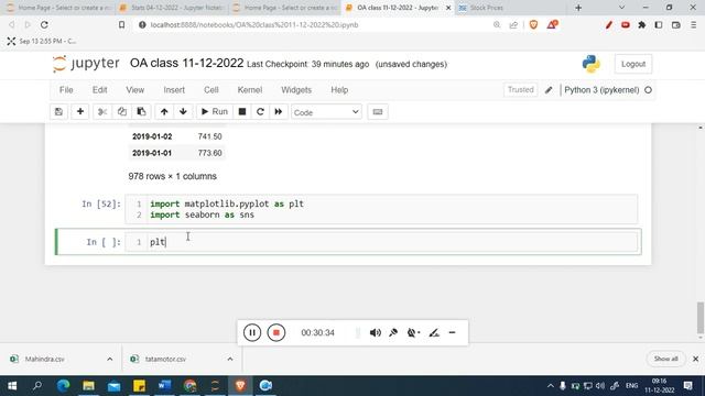How to do Stock Price Analysis (BSE data) With Python смотреть онлайн