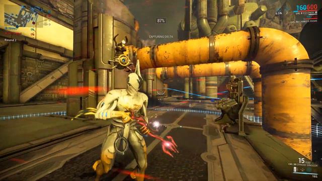 Warframe Equinox 1st forma 0#23 Draco 4 waves part 1 смотреть онлайн