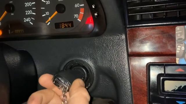 Не поворачивается ключ Mercedes W210 W208 W202 часть 2
