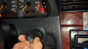 Не поворачивается ключ Mercedes W210 W208 W202 часть 2