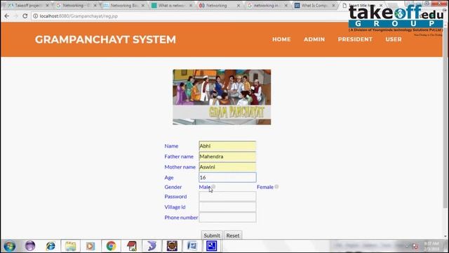 Gram panchayat video || Java Web Application Projects || Java Projects смотреть онлайн