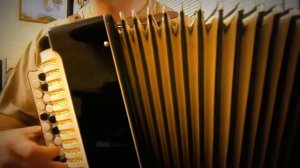 Широка река (кавер на баяне)