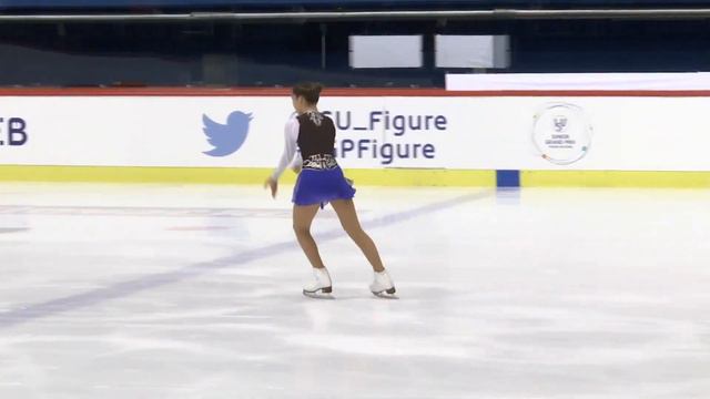 Софья Самодурова КП JGP Zagreb 2017-2018 / Sofia SAMODUROVA SP смотреть онлайн