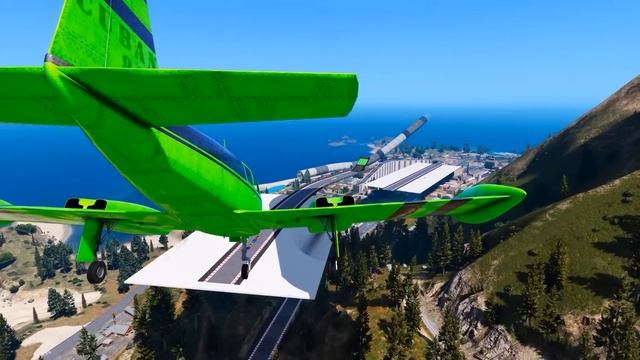 Japon VS Police Stunt Girl Challenges Police Cars and Tokyo Cars team Trevor and Spiderman GTA V mo смотреть онлайн