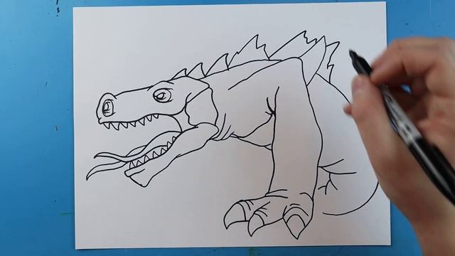 How to Draw ZILLACRAWLER!!! смотреть онлайн