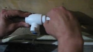 Как спаять полипропилен в труднодоступном месте?