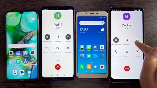 Redmi Note 8 Vs Redmi A2+ Vs Redmo 9C NFC Vs Redmi 6A Vs Redmi Note 7 / Incoming Call