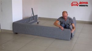 Инструкция по сборке кровати "Валенсия" с подъемным механизмом - мягкая мебель от "Дона Мебель"