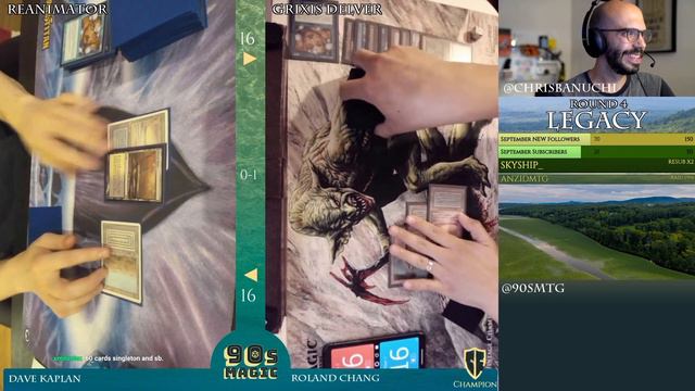 Grixis Delver vs UB Reanimator [MTG Legacy] смотреть онлайн