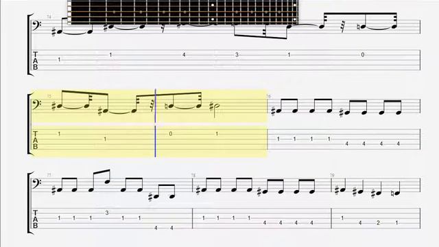 Children Of Bodom Touch Like Angel Of Death 2 BASS GUITAR TAB смотреть онлайн