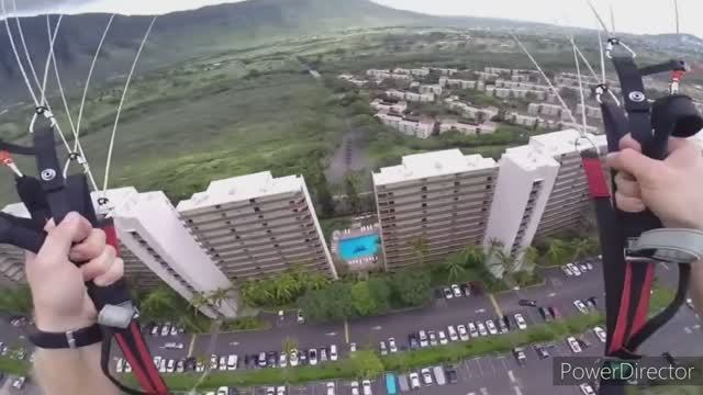 Видео нарезка крутых прыжков с парашютом смотреть онлайн