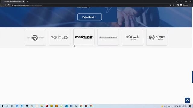 Industen - Industrial Company & Business Service WordPress Theme смотреть онлайн