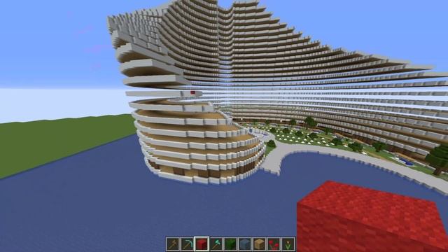 TUTO HÔTEL MODERNE GÉANT ! MINECRAFT смотреть онлайн