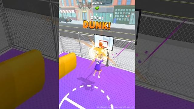 Hoop World - All Levels Gameplay Android,ios (Levels 3-15) смотреть онлайн