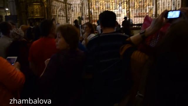 Толедо Грандиозный собор с дырой в куполе (transparente) смотреть онлайн