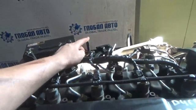 Проверка давления масла в двигателе D4CB F071205 Grand Starex 174л.с.-2012 Euro IV смотреть онлайн
