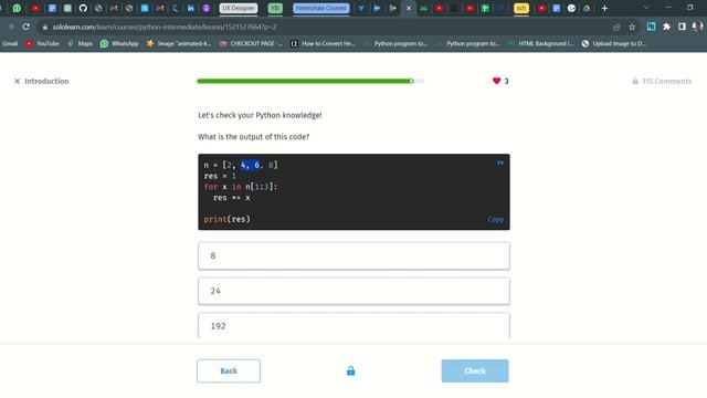 1 Introduction | Python Intermediate | Sololearn смотреть онлайн