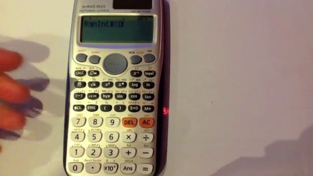 Generating Random Numbers - Casio fx-991ES смотреть онлайн
