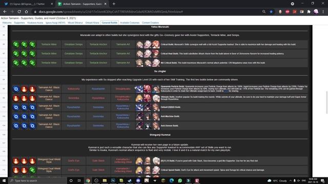 Action Taimanin - Supporters, Guides and More! *Action Taimanin Database* (Action Taimanin) смотреть онлайн