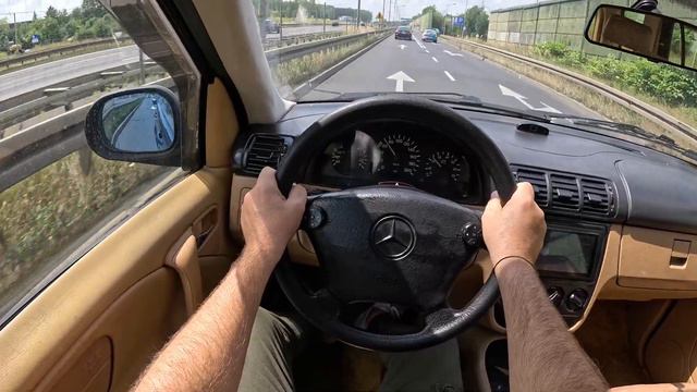 1998 Mercedes ML W163 [2.3 (230) 150 л.с.] 0-100 Тест-драйв POV смотреть онлайн