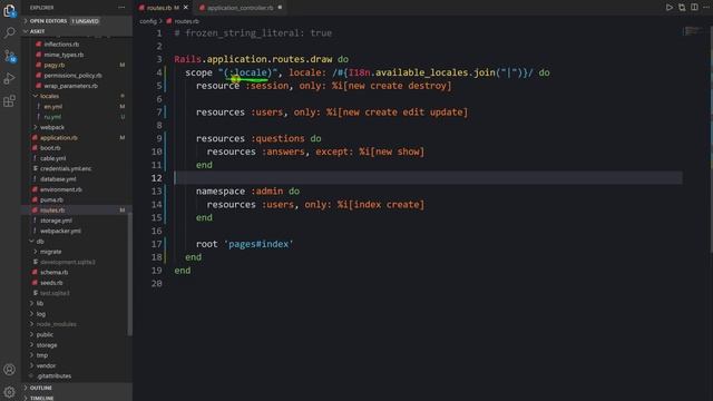 Ruby on Rails 6/7, урок #13 | Перевод, интернационализация, локализация (i18n, l10n) смотреть онлайн