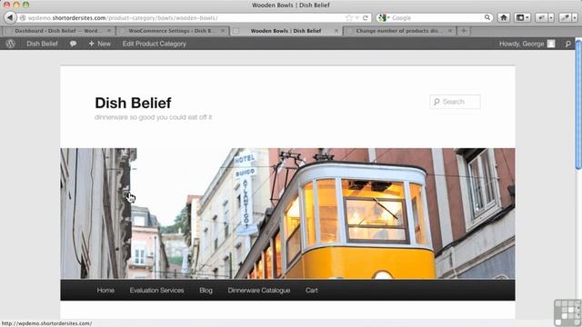 WordPress for E-Commerce - 118/132 - Catalogue Display Settings смотреть онлайн