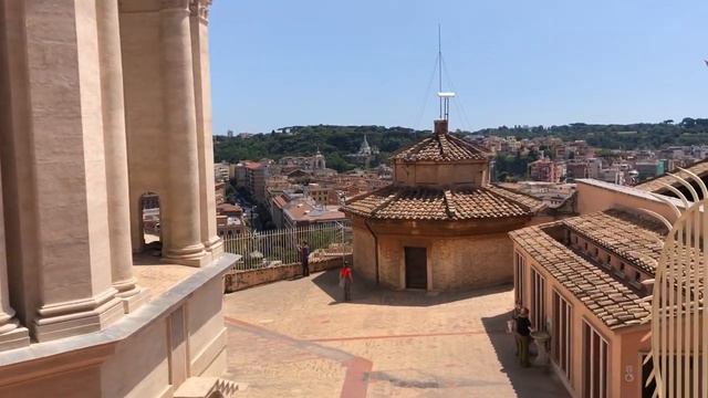 Vatikan und Rom von oben • Ватикан и Рим сверху смотреть онлайн