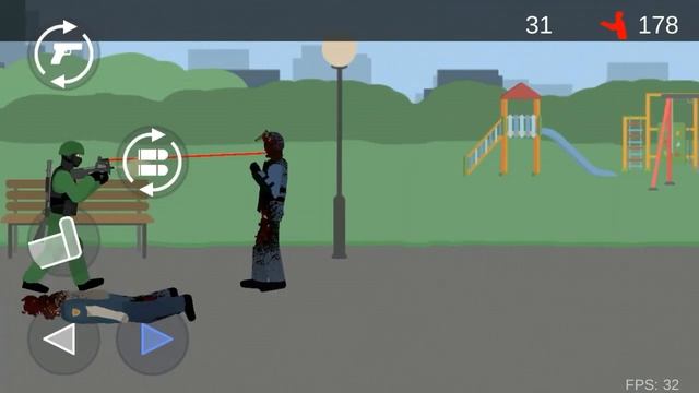 Обзор игры flat zombies 2д стрилялки смотреть онлайн