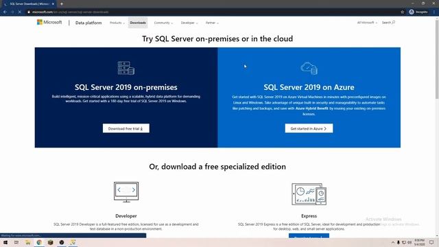 Install SQL Server and Management Studio (2020) смотреть онлайн
