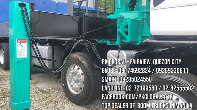 Euro 4 Daewoo Ultra Prima 15 tons Boom Truck with Dongyang SS3506 Crane смотреть онлайн