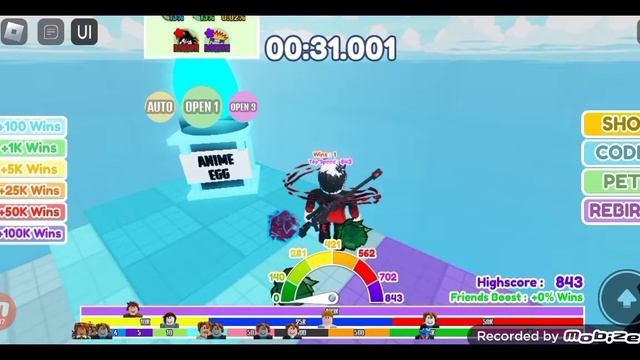ПРОМОКОДЫ РОБЛОКС RACE CLICKER!!! смотреть онлайн