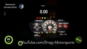 Audi TT-RS 8S Stage 3 built by H-Performance GmbH @dragy acceleration from 100-200 & 200-250 km/h