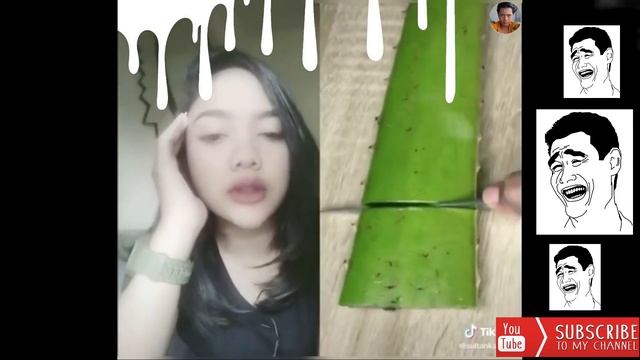 Girls React on Aloe Vera - TRY NOT TO LAUGH - Gap Filling Construction - See How They React - TikTo смотреть онлайн