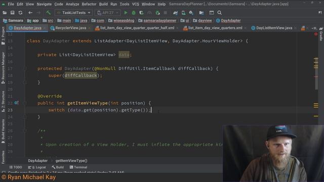#7 Live App Coding | Android Material Design | RecyclerView w/ Different Layouts (part 1) смотреть онлайн
