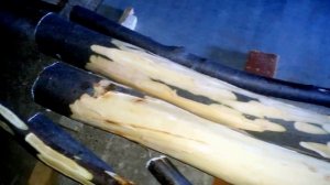 Заготовка древесины для резьбы по дереву Яблоня и черемуха