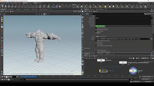 Houdini pop kill node in Hindi P-2 - use of pop kill node - #popkill #houdinifx #popkillnode смотреть онлайн